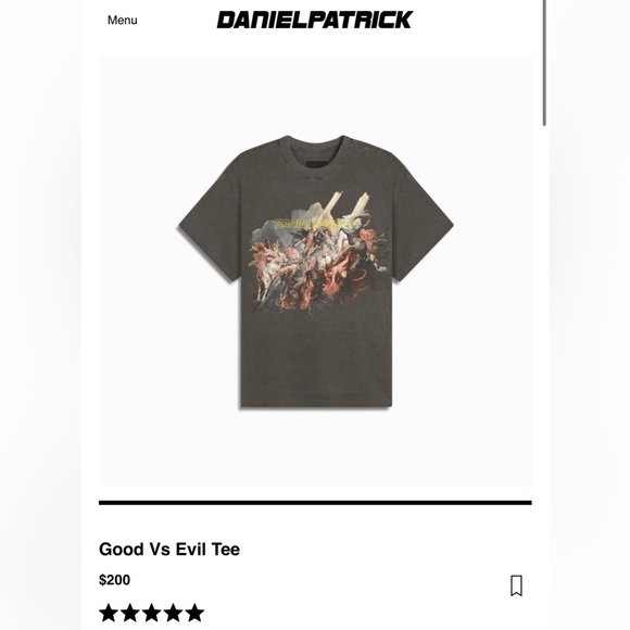 Daniel Patrick Good Vs Evil Size M